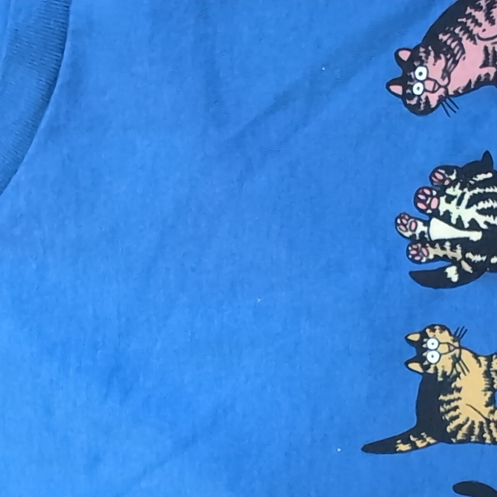 XL Crazy Shirts B. Kilban Cat Shirt - Picture 9 of 9
